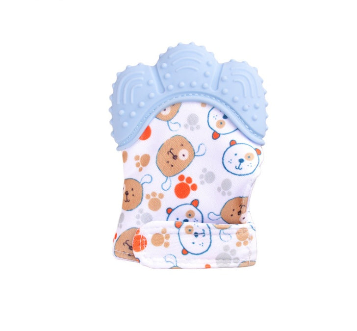 Baby Teething Glove – Silicone Anti-Bite Toy with Sound