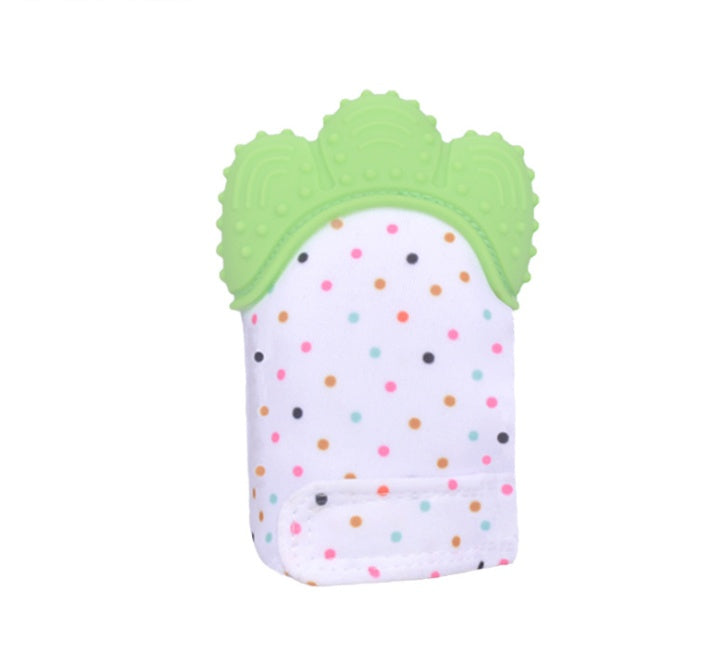 Baby Teething Glove – Silicone Anti-Bite Toy with Sound