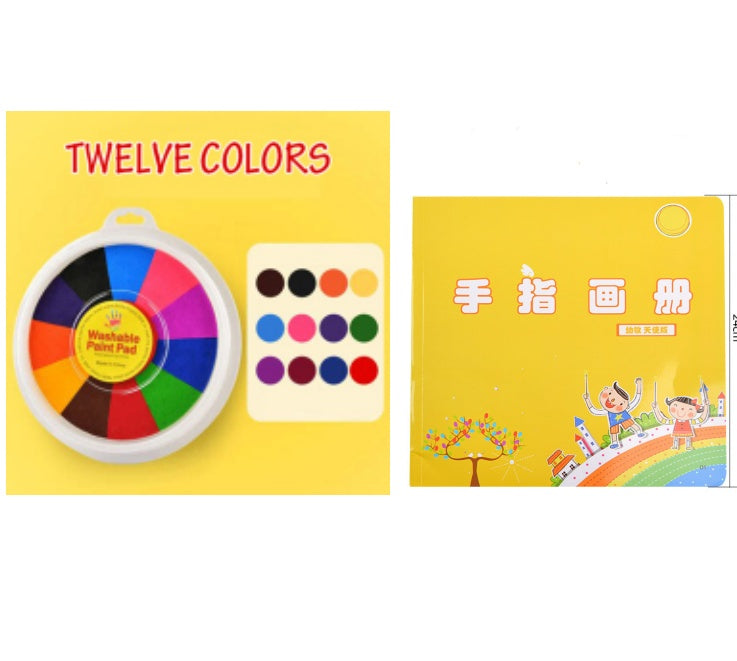 Washable Finger Paint – Non-Toxic Kids Art Set