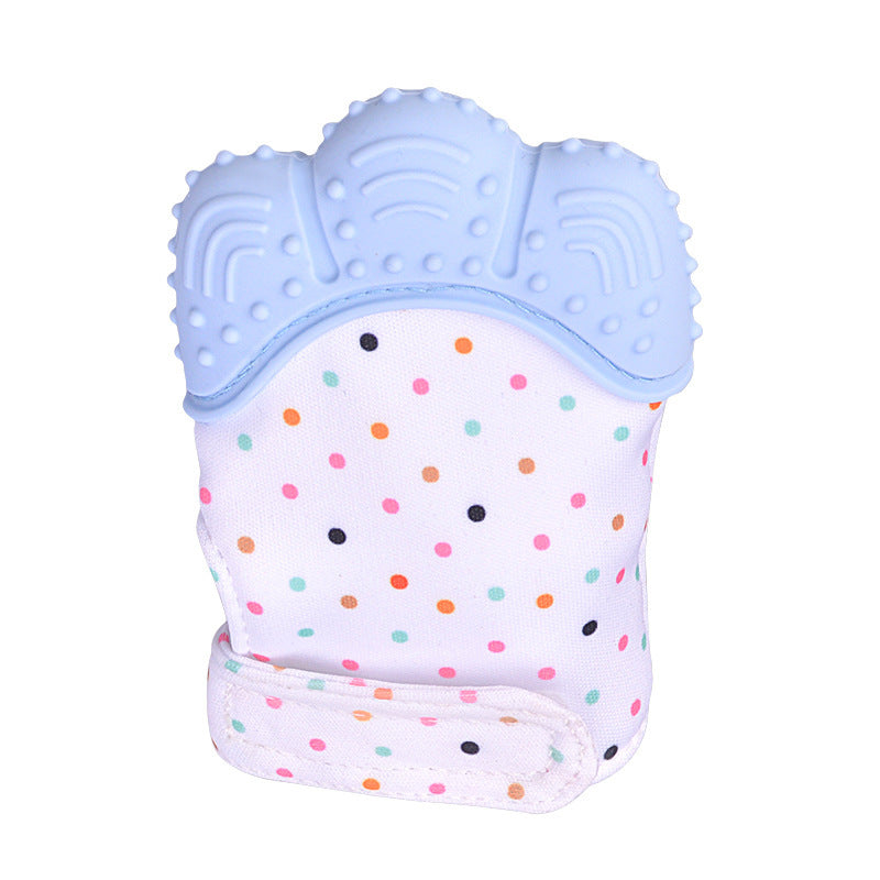 Baby Teething Glove – Silicone Anti-Bite Toy with Sound