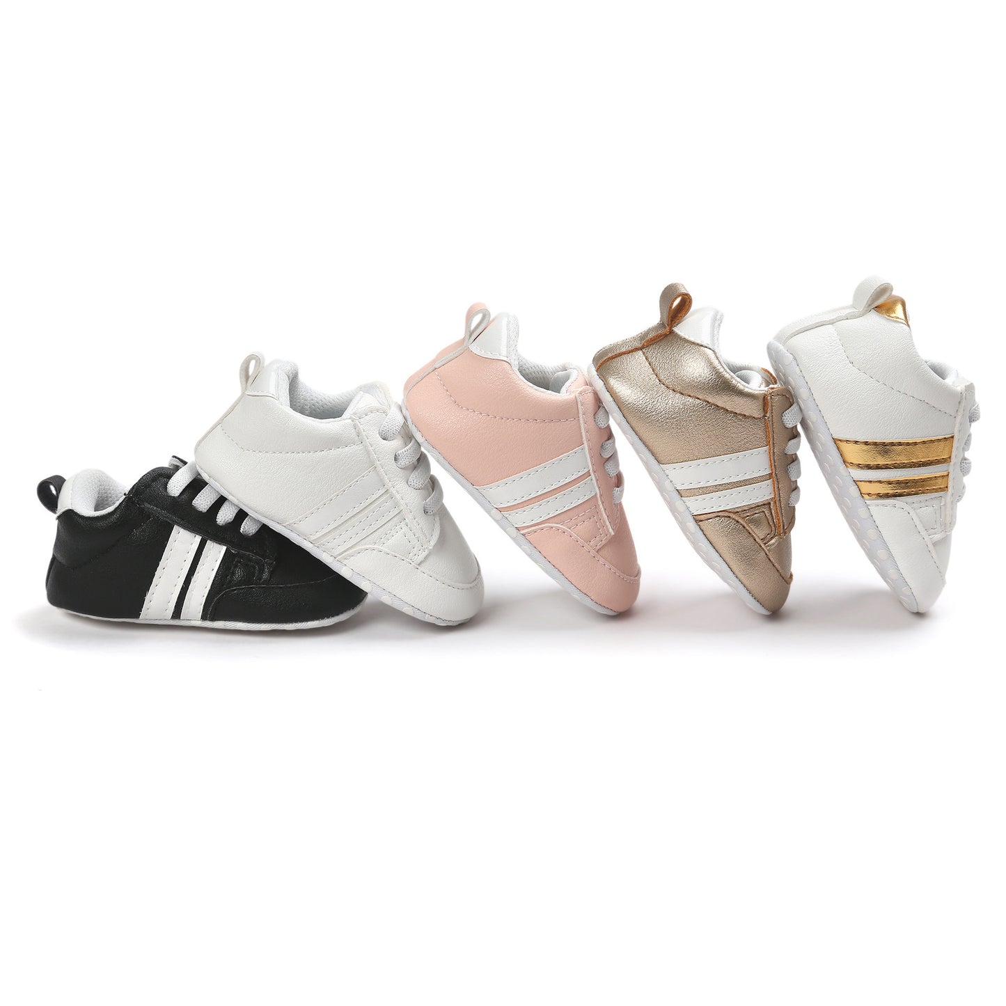 Baby Moccasins – Soft PU Leather Non-Slip Shoes