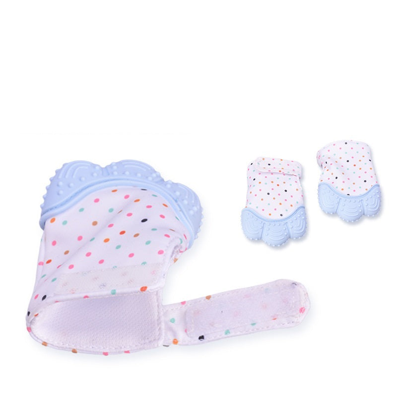 Baby Teething Glove – Silicone Anti-Bite Toy with Sound