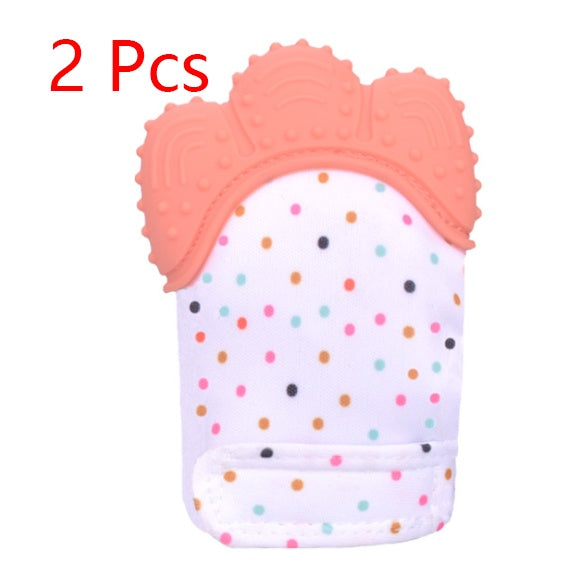 Baby Teething Glove – Silicone Anti-Bite Toy with Sound
