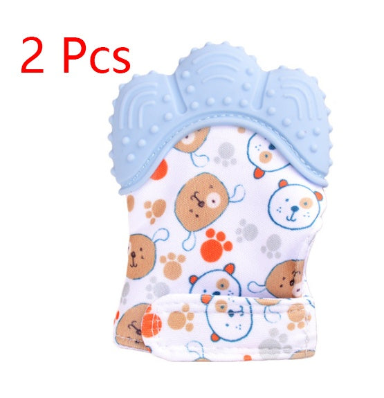 Baby Teething Glove – Silicone Anti-Bite Toy with Sound