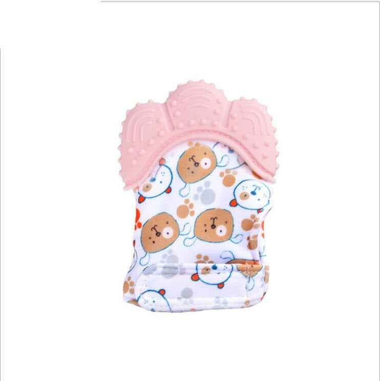 Baby Teething Glove – Silicone Anti-Bite Toy with Sound