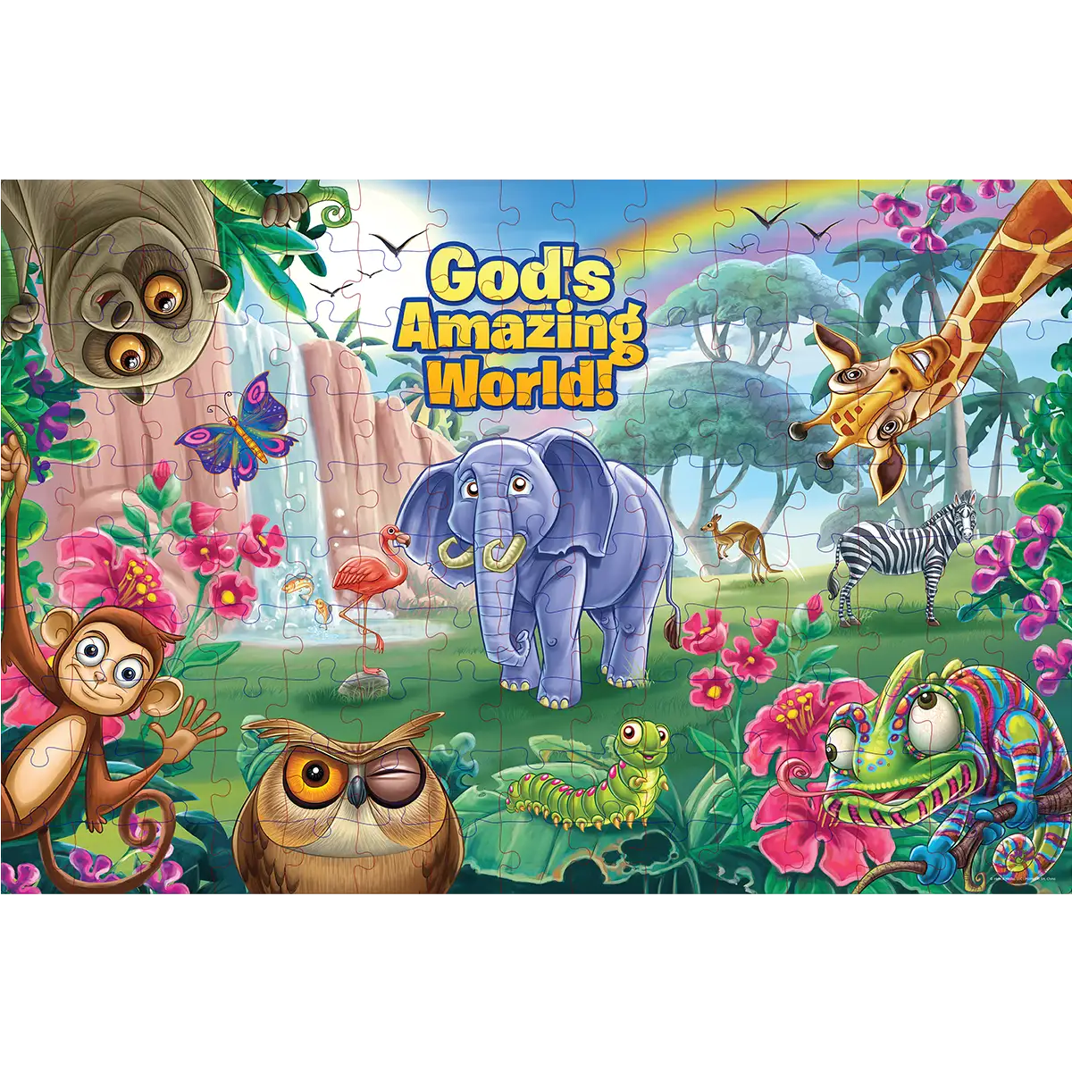 God's Amazing World - 150-Piece Giant Floor Puzzle