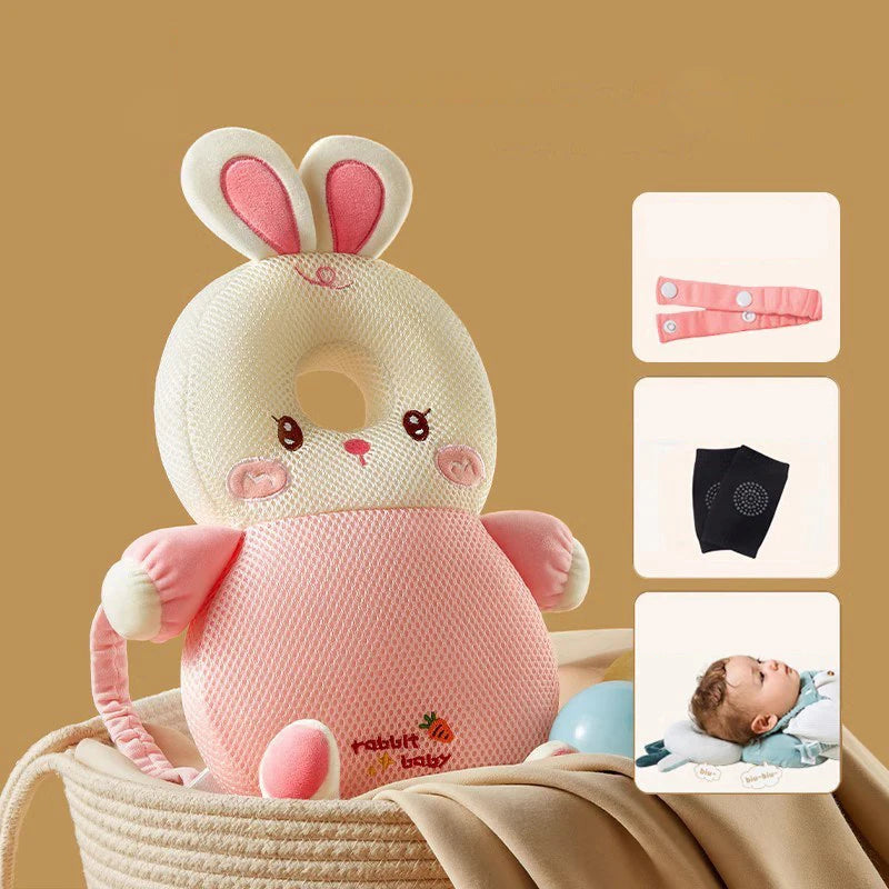 Baby Head Protection Pillow – Soft Safety Cushion for Toddlers (1–3T)