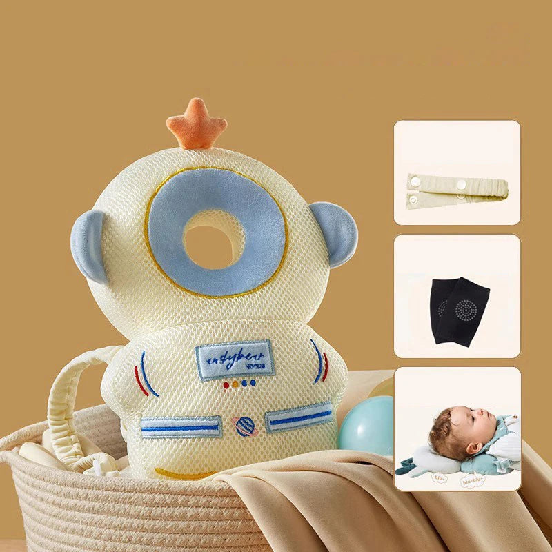 Baby Head Protection Pillow – Soft Safety Cushion for Toddlers (1–3T)