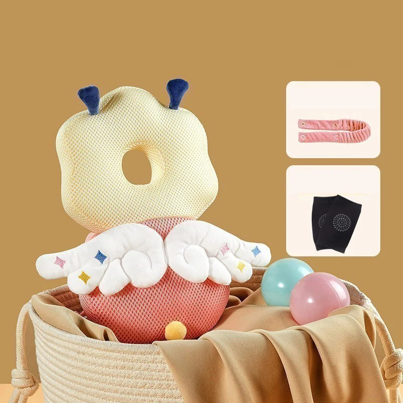 Baby Head Protection Pillow – Soft Safety Cushion for Toddlers (1–3T)