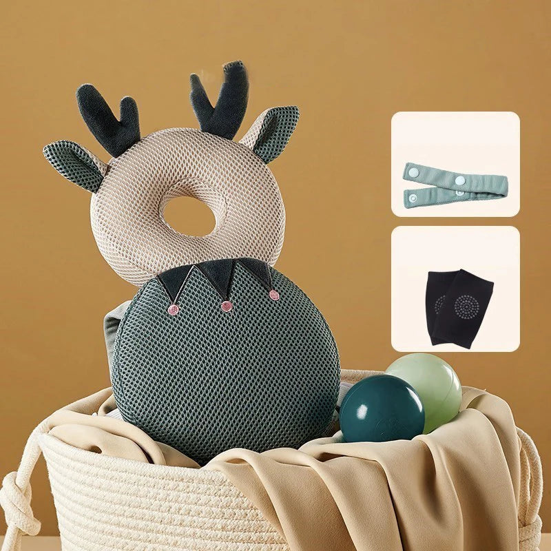 Baby Head Protection Pillow – Soft Safety Cushion for Toddlers (1–3T)