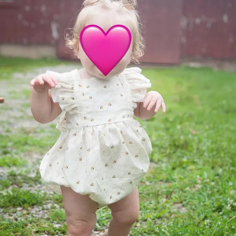 Baby Bee Romper – 1st Bee Day Birthday Outfit