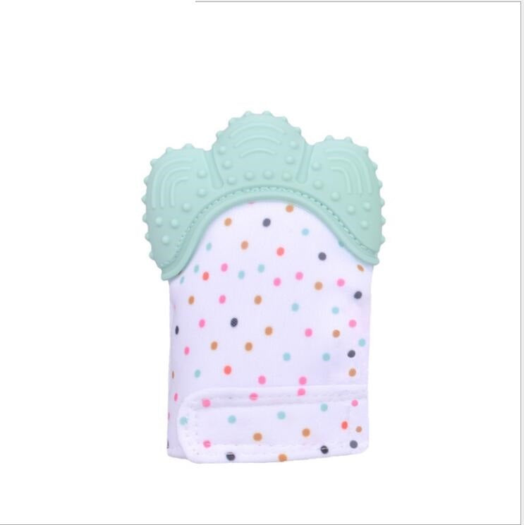 Baby Teething Glove – Silicone Anti-Bite Toy with Sound