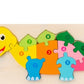 Children's Cartoon Number Animal Puzzle