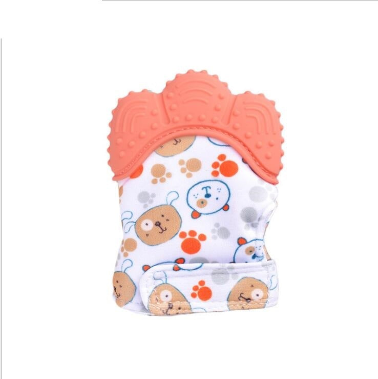 Baby Teething Glove – Silicone Anti-Bite Toy with Sound
