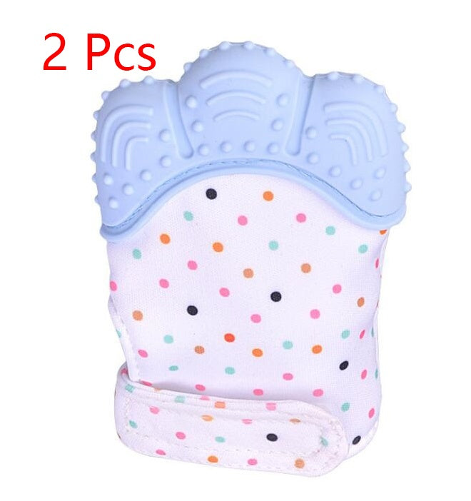 Baby Teething Glove – Silicone Anti-Bite Toy with Sound