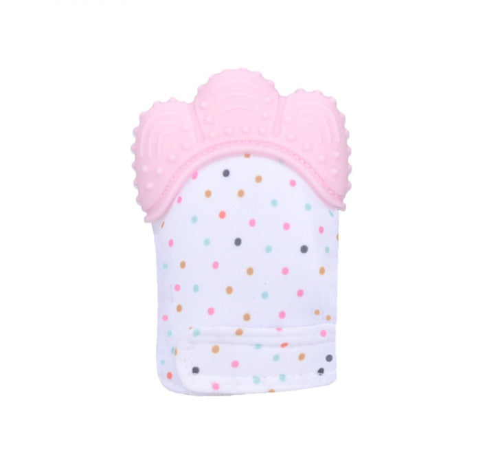 Baby Teething Glove – Silicone Anti-Bite Toy with Sound