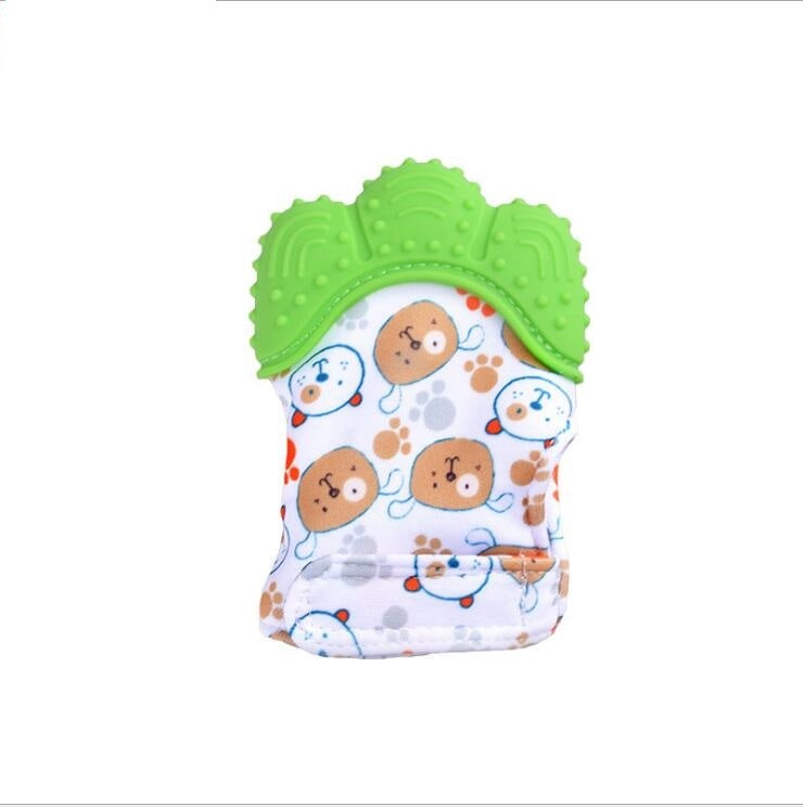 Baby Teething Glove – Silicone Anti-Bite Toy with Sound