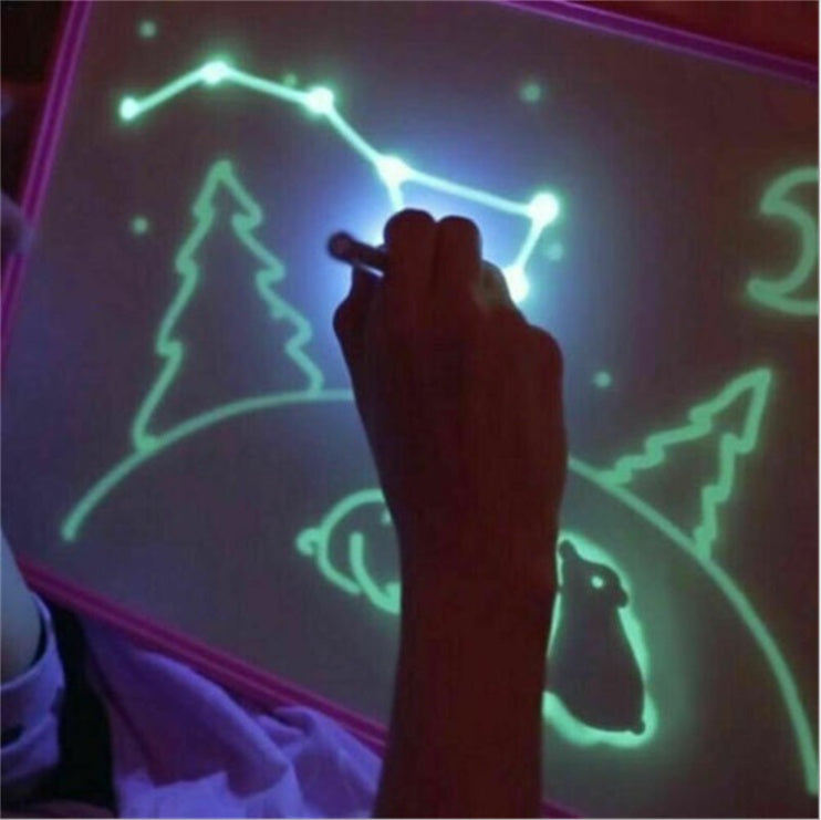 3D Magic Drawing Pad – LED Light Up Sketch Board
