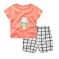Baby Cartoon Outfit – Summer T-Shirt & Shorts Set