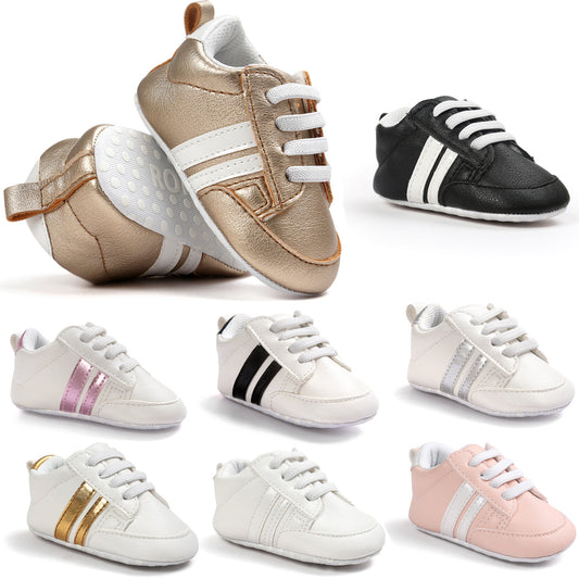 Baby Moccasins – Soft PU Leather Non-Slip Shoes