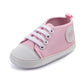 Baby Canvas Sneakers – Soft Sole Anti-Slip Walkers