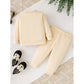 Baby Girl Christmas Outfit – Merry Sweatshirt & Pants Set
