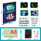 3D Magic Drawing Pad – LED Light Up Sketch Board