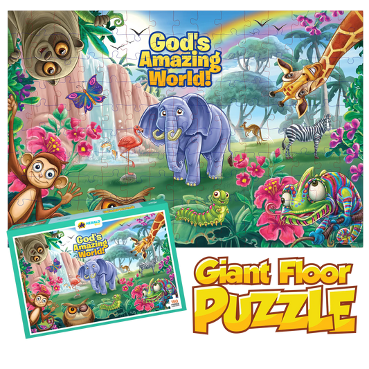 God's Amazing World - 150-Piece Giant Floor Puzzle