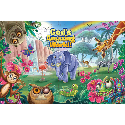 God's Amazing World - 150-Piece Giant Floor Puzzle