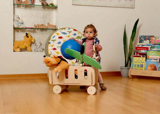 Montessori Toy Storage: Eco-Friendly Nursery & Playroom Chest