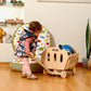Montessori Toy Storage: Eco-Friendly Nursery & Playroom Chest
