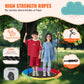 Kids Saucer Tree Swing – 750lbs Round Outdoor Seat with Adjustable Straps
