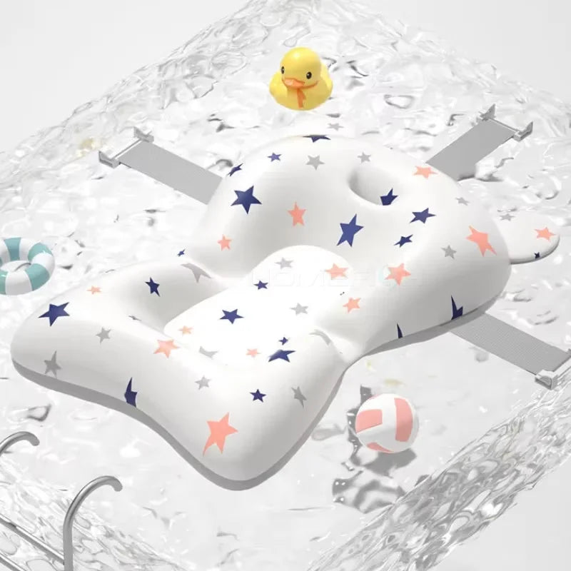 Baby Bath Support Cushion – Foldable Newborn Safety Seat & Hammock
