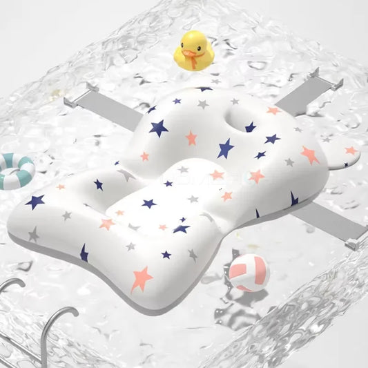 Baby Bath Support Cushion – Foldable Newborn Safety Seat & Hammock