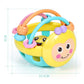 Soft Baby Teething Toy – Sensory Rattle Ball for Newborns & Infants