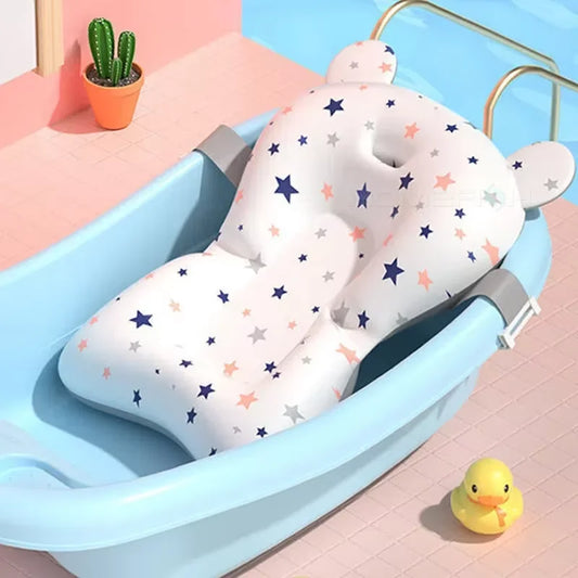 Baby Bath Support Cushion – Foldable Newborn Safety Seat & Hammock