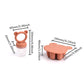 Bear Baby Feeding Set – Fruit Feeder & Silicone Freezer Trays for Milk & Puree