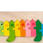 Children's Cartoon Number Animal Puzzle