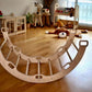 Climbing Arch Rocker with Origami Pillow | Montessori Play Set