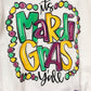 Mardi Gras Baby Girl Outfit – Bodysuit, Tutu & Headband